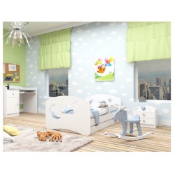 Postelja s predalom Happy Design Lunica